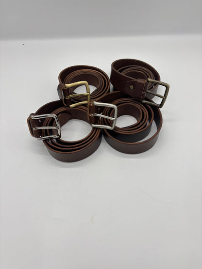 Classic Leather Belt - Handmade in Italy